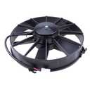Puller Radiator Cooling Fan 30102038 Compatible with Spal 1640 CFM Paddle Blades 12In High Performance Straight Blade VA01-AP70/LL-36A