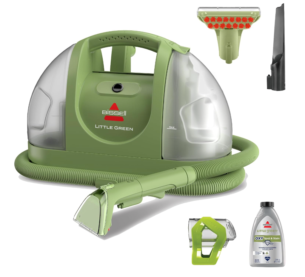 BISSELL Little Green Multi-Purpose Portable Carpet Cleaner, 1400B