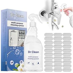 Dr Clean Updated Spray Cleaner for Ovens,Concentrated Cleaning Tablets, Instant Dissolving, Stain Removal Spray, Multi-Surface Cleaner for Kitchen, Bathroom & More (28 PCS)