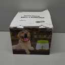 Automatic Dog Ball Launcher, Dog Ball Thrower Machine with 10-30Ft 3 Launching Distance, Interactive Toys for Small Dogs Indoor & Outdoor with 15 Mini Tennis Balls-2 Inch Light Green