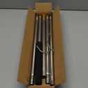 Clothes Hook Pole, Adjustable from 28 inches to 74 inches, Sponge Handle, Pick up Clothes from high Places, Closet Coat Rack Hook Rod, Used for Blinds Closets Ceilings, Strong Yet Lightweight