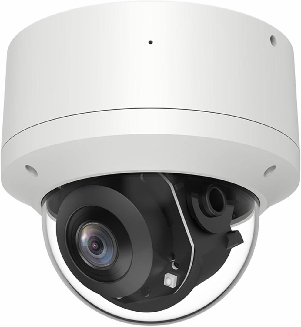 5MP 2.5'' PoE PTZ IP Camera with Mic/Audio, IP Dome Security Camera Outdoor, Waterproof IP66, 2.8mm Lens, 60ft IR Night Vision, Pan 0~355 Tilt 0~90