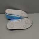 EUXTERPA Kids Toddler Sneakers Boys Girls Canvas Shoes Walking Sneaker with Easy Fasten Strap (12 Little Kid, Blue Glitter)