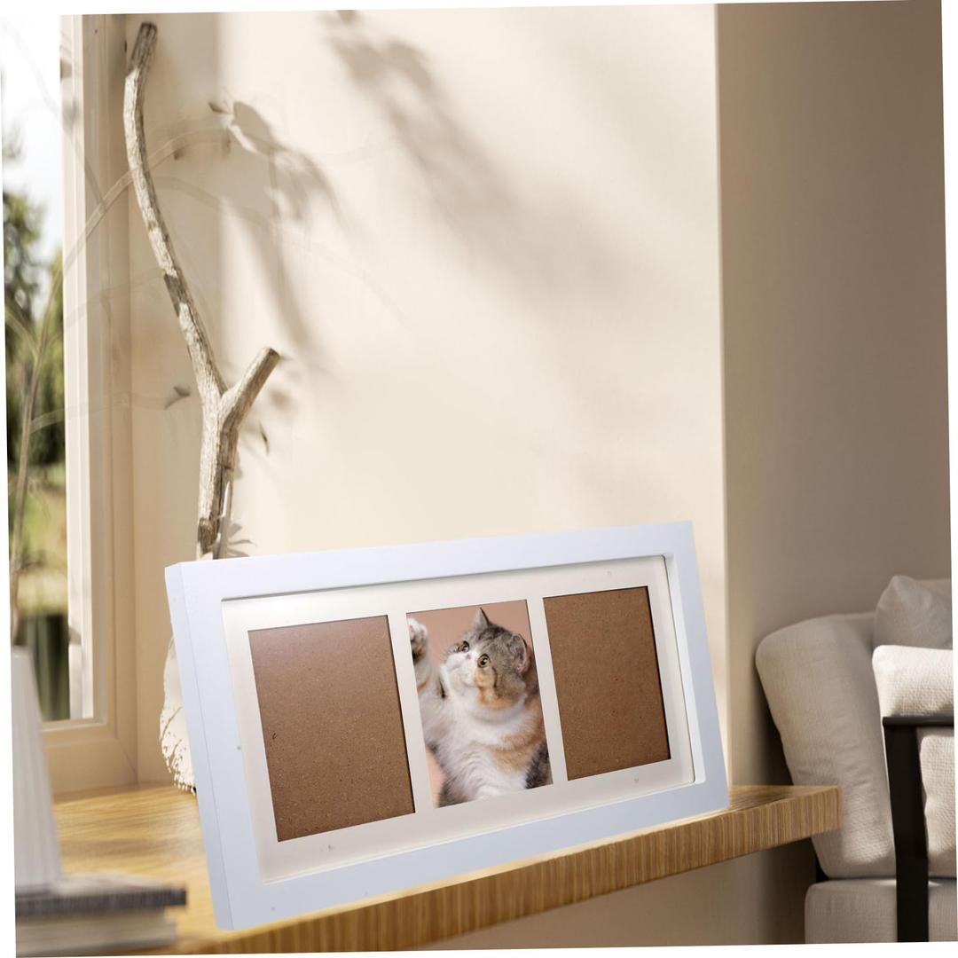 Unomor Tabletop Photo Frame Versatile Collage Display for Newborn Memories Stylish Wall Hanging Decor for Home and Bedroom for Family and Friends