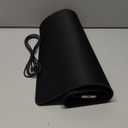 TopMade Mouse Pad with 15W Fast Wireless Charging, 31.5"x15.75" XXL Large Gaming Waterproof Desk Pad with Ultra-Smooth Surface, Non-Slip Base, Computer Desk Mat for MacBook, PC, Laptop, Black