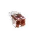 NSI PIWC-2-C Easy-Twist Push-in Wire Connector, 2 Wires