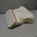 Toilet Paper Storage Basket with Lid and Handle, Foldable Toilet Paper Basket Organizer for Bathroom, Large Capacity Toilet Paper Holder with Storage for 12 Mega or 16 Regular Rolls, Beige (35L)