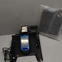 Under Desk Elliptical Machine, Electric Elliptical Exerciser for Senior, Quiet & Small Electric Seated Pedal Exerciser for Home with Display Monitor, Remote Control & 12 Adjustable Speeds