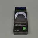 MoKo Keyboard for PS5 Controller with Green Backlight, Bluetooth Wireless Mini Keypad Chatpad for PlayStation 5, Built-in Speaker & 3.5mm Audio Jack for PS5 Controller Accessories (Black)