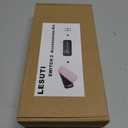 LESUTI 3-IN-1 Kit for Nintendo Switch 2 (2025) - Tempered Glass Screen Protector (2-Pack, Auto Alignment), Sheer Pink Protective Cover & 6-Pack Anti-Slip Joystick Caps | Ultimate Accessories Bundle