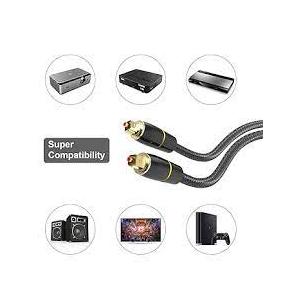 Pro Digital Toslink Fiber Optic Cable 12ft
