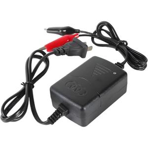 12V 1300mA Sealed Lead Acid (SLA) Battery Charger, Automatic Trickle Charger Maintainer with Short Circuit Protection, Universal for Car, Motorcycle, RV, ATV, Boat Batteries (1PC)