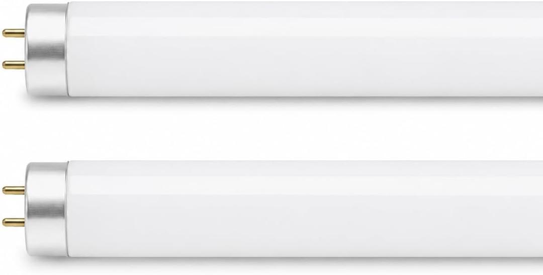 F20T12 20W 24In T12 Fluorescent Tube Light 4100K 1300 Lumens 2 Pack