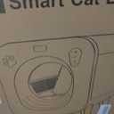 Self Cleaning Litter Box, Extra Large Automatic Cat Litter Box Self Cleaning for Multiple Cats, App Control, Safety Protection, Ultra-Quiet,Includes Trash Bags,White