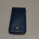 Foxer Large Women's Card Wallet, Navy Blue