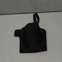 Seamless Wireless Bra for Women with Support - No Underwire Full Coverage Push Up Bras (Large, Black)