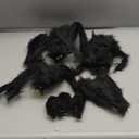 Fake Spiders Halloween Spider Decorations, 5 Pack Realistic Spider Set for Outdoor and Indoor, Black Posable Fake Spiders for Yard Porch Haunted House Party Scary Decor