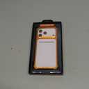 OATSBASF for iPhone 17 Pro Max Bumper Case, Metal Aluminum Frameless Slim, No Back Design Compatible with MagSafe, Shockproof Phone Case 6.9 inch, Orange