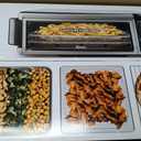 Ninja Digital Air Fryer & Toaster Oven | 8-in-1 Functionality | Flip-Up Design | XL Capacity | Air Fry Basket, Sheet Pan, Wire Rack & Crumb Tray | 1800 Watt | Silver | SP101