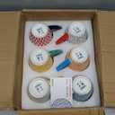 Ceramic Coffee Mugs Set - 16 Oz Large Porcelain Tea Cups with Handle for Men Women Cappuccino Latte Cocoa - Microwave Dishwasher Safe - Christmas Housewarming Gift - Set of 6 - Assorted Colors