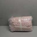 Maetoow 30X40 Inch Chenille Chunky Knit Blanket Throw, Handmade Warm & Cozy Blanket Couch, Bed, Home Decor, Soft Breathable Fleece Banket, Christmas Thick and Giant Yarn Throws, Light Pink