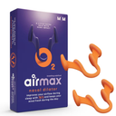 AIRMAX Nasal dilators for Sleeping  76% More Airflow  Anti snoring Devices  Breathe Freely Through the Nose  Sinus Relief, Relief and snoring Solution  2X Medium Orange  6 Month Relief