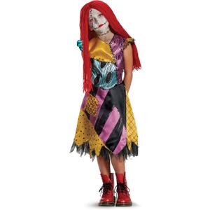 Disguise Disney Sally Nightmare Before Christmas Deluxe Girls' Costume, L (10-12)
