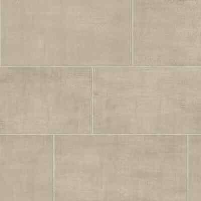 Unico Sand 12 in. x 24 in. Concrete Look Porcelain Floor Wall Tile,6 Piece