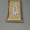 50 Pack Cookie Packaging Bags, 3.9x3.1x8.2 Inches Small Bakery Bags with Window Tin Tie Tab Lock Resealable Paper Treat Bag for Baked Goods Gift Giving and Bake Sale | Thick Material, Grease Resistant, Self Standing