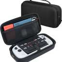 ButterFox Large Carrying Case for Lenovo Legion Go S Handheld, Compatible with Both Windows and Steam Desk Version, Fits Charger, Pocket for Large 65W Battery Pack - Black