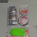 Xuhal 16 Pcs Diamond Painting Magnets DIY Diamond Painting Kits for Gem Art Magnet Fridge Stickers for Beginners Adults DIY Crafts Party(Cupcake)