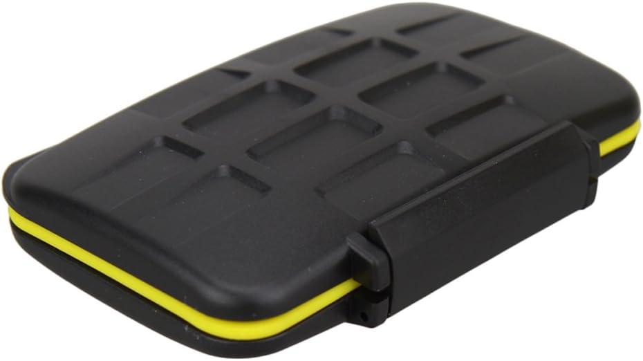 JJC MC-SD/SXS5 Waterproof Holder Storage Memory Card Case for 4PCS SecureDigital(SD) 1PCS SXS Card