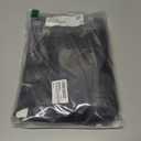 Silk Tops Turtleneck Long Sleeve Silk T Shirt Ultra Soft Thermal Layer Tops Slim High Neck Blouse (Black, XL)