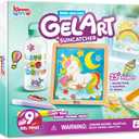 Klever Kits DIY Gel Art Suncatcher Kits for Kids, Paint Your Own Unicorn Window Art Kit with Photo Frame, Painting Arts and Crafts for Kids Ages 6-8 Girls Boys Birthday Gifts Halloween Decor by Jova