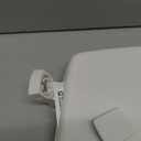 Bemis 7300SLEC Slow Close Toilet Seat, Easy Clean Hinges and Durable Plastic Seat, Made in USA, Elongated, White