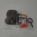 Swooflia Black Bob Wig for Women & Cosplay Accessories - Convenient Set Includes Adjustable Wig Cap, Magnifying Glass, Socks, Cosplay Wig for Halloween, Costume, Party and Daily Use (W2-04)