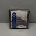 Nestl Chocolate Brown Duvet Cover Queen Size - Soft Double Brushed Queen Duvet Cover Set, 3 Piece, with Button Closure, 1 Duvet Cover 90x90 inches and 2 Pillow Shams