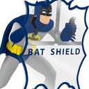 2 x Hallmark Keepsake Christmas Ornament, Batman The Classic TV Series Behind the Bat-Shield, Gifts for DC Comics Fans