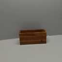 6 Bottle Wine Racks Countertop,Acacia Wood Wine Holder,Small Wine Rack for Inside Cabinet,Tabletop Wine Liquor Bottle Holder for Home Kitchen Bar