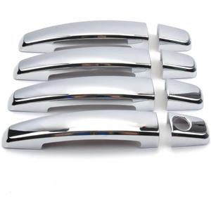 Dreamseek 8Pcs 4 Door Handle Cover Compatible with Chevy Malibu 2013 2014 2015 Cruze 09-15 Sonic Captiva Trax Buick Encore Exterior ABS Molding Protector Trim (Chrome Plated)