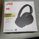 JVC Over Ear Wireless Active Noise Cancelling Headphones - Bluetooth 5.3 - Ambient Mode, 3 Audio Modes, Soft Comfort Pads, 35 Hr Battery, Foldable & Lightweight Mic- Travel & All-Day Wear - HA-S75N
