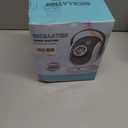 Joyfuture Automatic Bubble Machine, Black Bubbles Blower for Kids, Toddlers - 360 Rotation, 75 Adjustment, with LED Light - Gifts for Boys, Girls, Outdoor, Birthday, Party