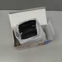 QUMY Dog Shoes for Large Dogs, Medium Dog Boots & Paw Protectors for Winter Snowy Day, Summer Hot Pavement, Water-Resistant in Rainy Weather, Outdoor Walking, Indoor Hardfloors Skid-Resistant Sole (Size 7: 2.8''x3.2"(W*L) (Pack of 4))