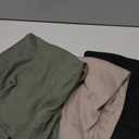 3 Pack Women's Waffle Knit Long Sleeve Shirts, Crew Neck Slim Fit Thermal Tops Casual Stretch Basic Pullover (XX-Large, Gray Coffee, Army Green, Black)