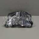 Oraben Clear Tote Bag Clear Bag Stadium Approved 12x6x12 Stadium Bag for Work, Sports Games,Gym (Black)