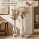 Floor Wood Vase Farmhouse Tall Decorative Vases for Floor Rustic 23" Vase