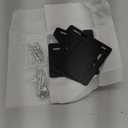 4PCs Bed Headboard Frame Conversion Kit, Headboard Attachment Bracket, Bed Modification Plate, Queen Bed Frame Brackets Adapter with Hardware