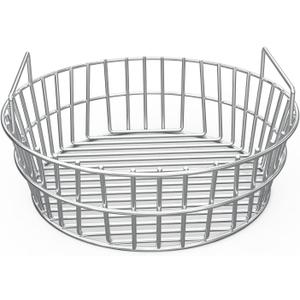 onlyfire Stainless Steel Charcoal Ash Basket for Char-Griller Akorn Kamado Kooker Charcoal Barbecue Grill
