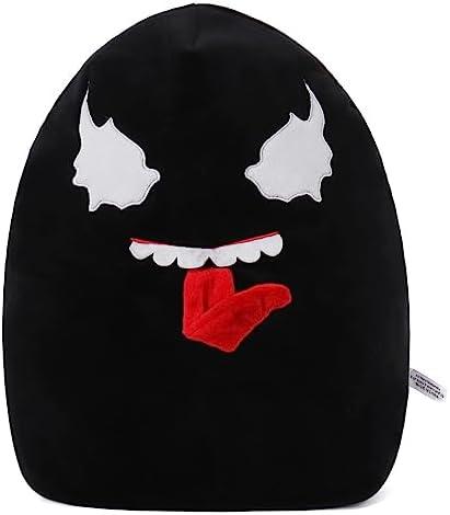 Global Park Venom Plush Toys with Elastic Tongue 17in, Stuffed Pillow Cute Animal Doll Soft Plushies Gift for Boys Girls