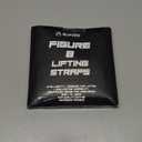 Figure 8 Lifting Straps Gym Padded for Men & Women Gym Deadlift Strap for Weightlifting, Strongman, & Cross Training Heavy Duty Lifting Strap Figure 8 Straps (Medium, Black)